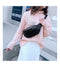 Crocodile Waist Bags For Women Pattern PU Leather new Solid Color Funny Packs Ladies Belt Bags