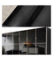 Black Marble Wood Grain Self Adhesive Waterproof Wallpaper for Kitchen Cabinets Vinyl Contact Paper