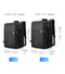 Multi-layer Space 17 inch USB Recharging Laptop Travel Male Bag Anti-thief Backpack