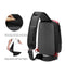 Men Chest bag for 9.7" iPad USB Charging Short Trip Messenger Bags Water Repellent Crossbody Bag