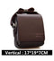 New Arrived luxury Brand men's messenger bag Vintage leather Handsome crossbody bag handbag