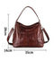 Genuine Leather  Luxury Top-handle Ladies Bucket Shoulder Designer Band Large Crossbody Bag