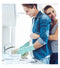 2020 new  Magic Silicone Dishwashing Scrubber  Sponge Rubber  Gloves Kitchen Cleaning 1 Pair