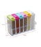 Kitchen Seasoning Bottles Boxes Jars 6Pcs/Set Plastic Spice Storage Organizer Box