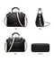 Handbag Women Purse Chic Totes Split Leather Shoulder Bags Large Capacity Stylish Messenger