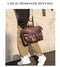 Scione Men Leather Bag Men's Laptop Briefcase Bag Vintage Male Office Messenger bag Business Leather Briefcase Bags For Man