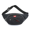 Waist Pack For Men Fanny Pack Bum Chest Bag Hip Money Belt Bag Travelling Mountaineering Mobile Phone Purse Sling Bags