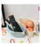 Multifunctional Corner Sink Drain Rack Shelf Suction Cup Sink Drain Basket Bowl Sponge Holder Kitchen Bathroom Storage Organizer