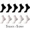 High Quality 10 Pairs/lot Men Bamboo Fiber Socks Men Breathable Compression Long Socks Business Casual Male Large size 38-45