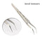 Professional Eyelashes Tweezers For Lashes Extension Nipper Stainless Steel High Precision Eyelash Extension Tweezers Set