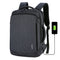 Litthing Laptop Backpack Mens Waterproof Back Pack USB Charging Bags