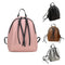 Mini PU Leather Women's Small Shoulder Bag with Tassel Zipper leather School bagpack