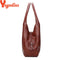 Yogodlns Vintage Women Hand Bag Designers Luxury Handbags Women Shoulder Bags Female Top-handle Bags Fashion Brand Handbags