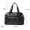 WEIXIER Men New Brand Fashion PU Leather Large Capacity Men Travel Bag Multifunctional Casual Man Shoulder Fashion Bags