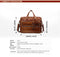 Large Men Genuine Leather Handbag Fashion Men's Functional Office Travel Messenger Bags Male 14 Inch Laptop Shoulder Bags