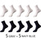 High Quality 10 Pairs/lot Men Bamboo Fiber Socks Men Breathable Compression Long Socks Business Casual Male Large size 38-45