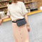 Vintage PU Leather Waist Bag Women Alligator Waist Pack Portable Travel Belt Wallets Fanny Pack Ladies Shoulder Messenger Bag